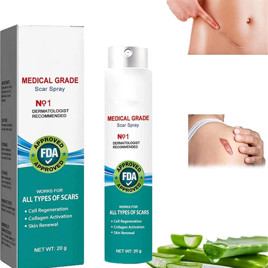 بخاخ إزالة الندبات السحري المتقدم (اطلب واحدة و احصل على التانية مجانا 🎁)