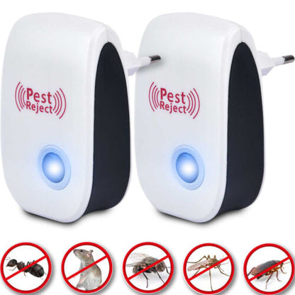 طارد الحشرات والجرذان بالموجات فوق الصوتية