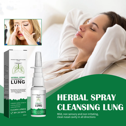 بخاخ تنظيف الرئة بالأعشاب