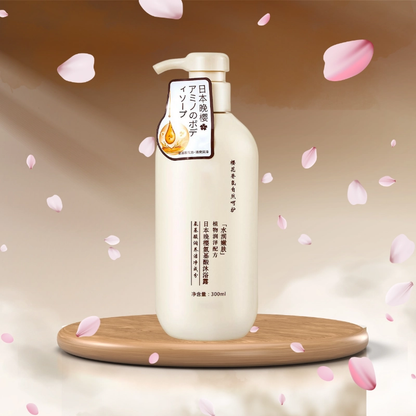 شامبو ساكورا الطبيعي الياباني (اطلب واحدة و احصل هدية مجانا 🎁)